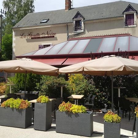 Châteaumeillant Hotel Restaurant La Goutte Noire מראה חיצוני תמונה