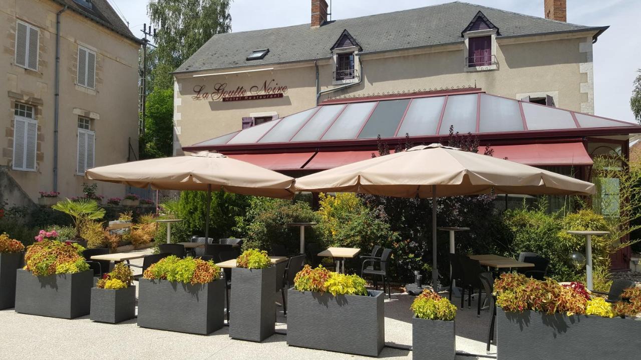 Châteaumeillant Hotel Restaurant La Goutte Noire מראה חיצוני תמונה